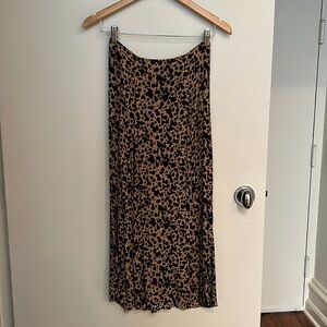 Reformation slit skirt